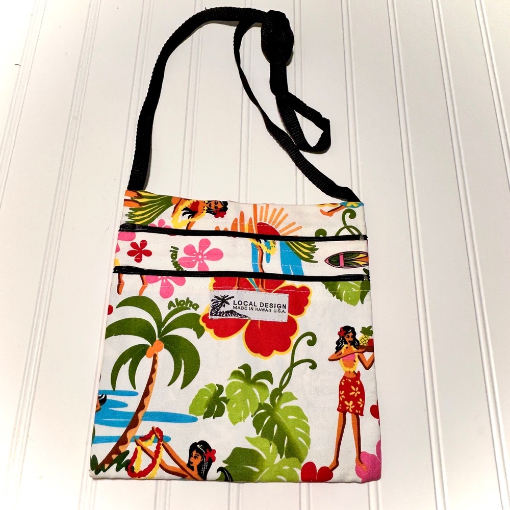 Local design Hawaiian Aloha Crossbody Bag NWOT